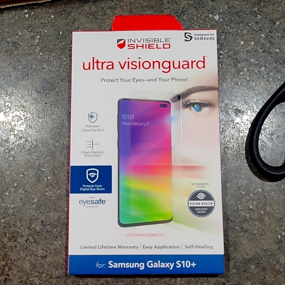 Invisible Shield Screen protector for Samsung s10+
